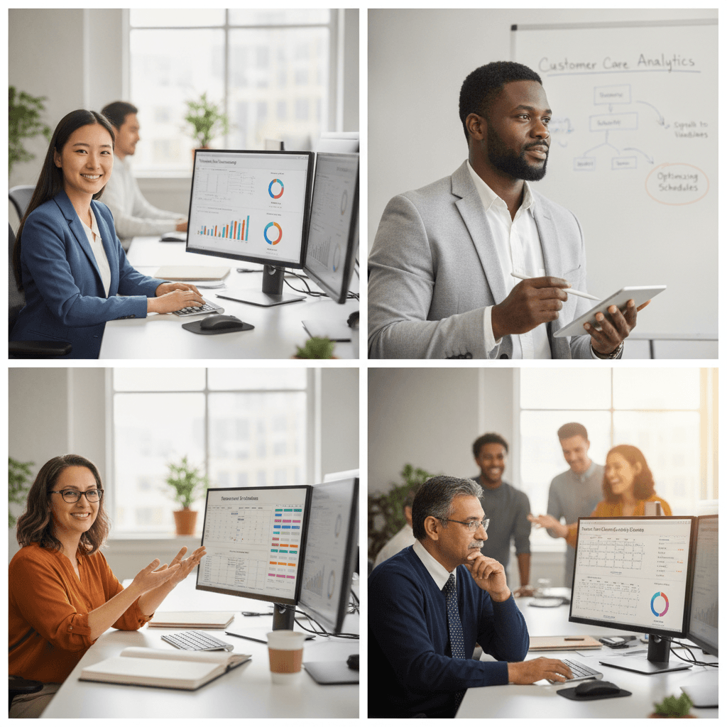 Support lead reviewing customer promise dates