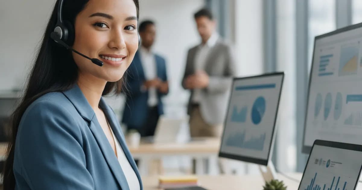 Gemini-generated editorial image about vendor transition in a customer care operations setting