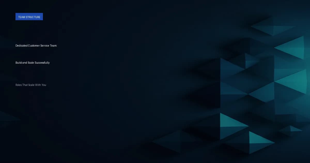 Dedicated Customer Service Team: Build and Scale Successfully